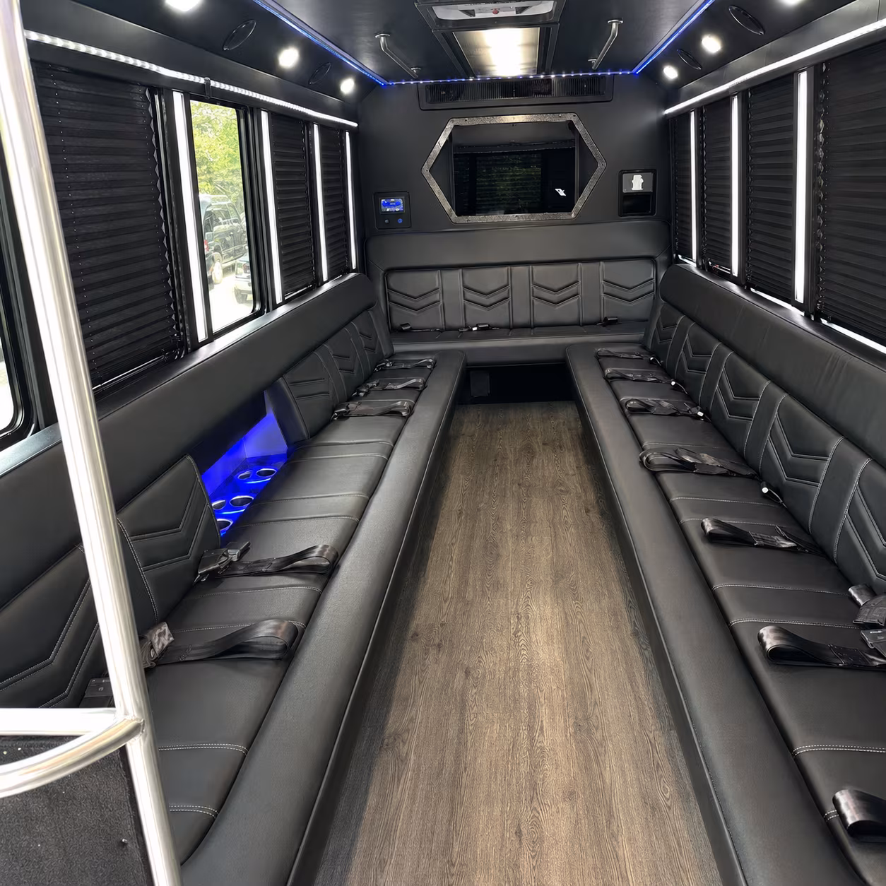 blue ridge parkway mountain destination party bus rental