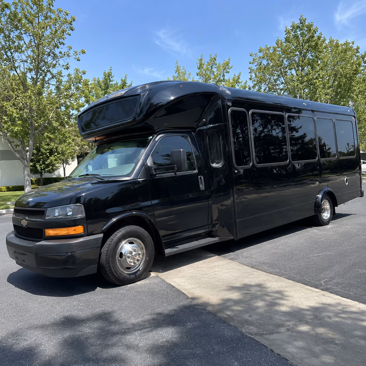 roanoke 15 passenger party bus