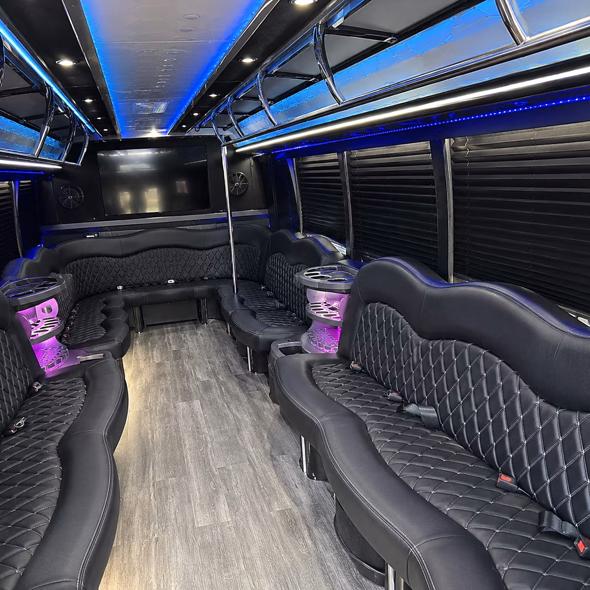roanoke night out party bus rental