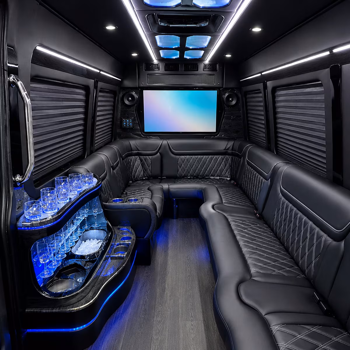 roanoke prom party bus rental