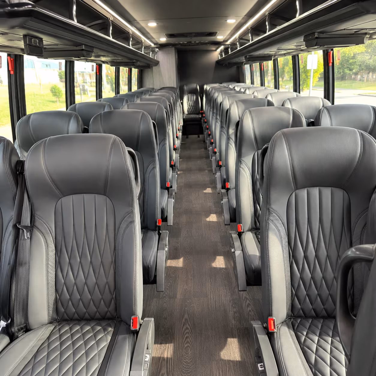 roanoke religious group transportation onboard seating