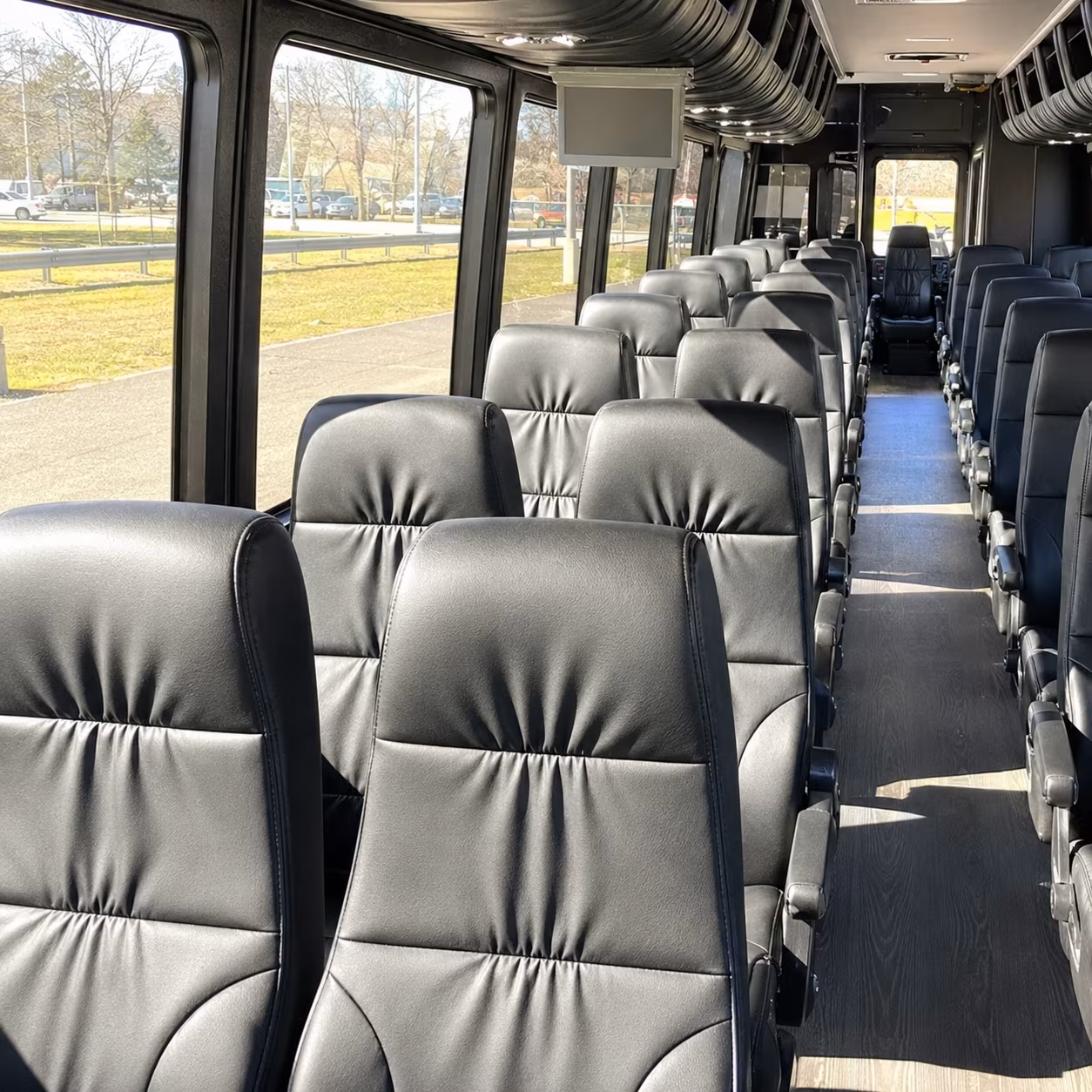 roanoke wedding transportation onboard seating